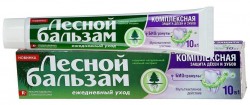 Зубная паста, Лесной бальзам 75 мл Комплексная защита с биогранулами 10 в 1