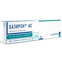 Базирон АС, гель д/наружн. прим. 5% 40 г №1