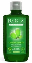 Ополаскиватель для полости рта, Rocs (Рокс) 75 мл двойная мята